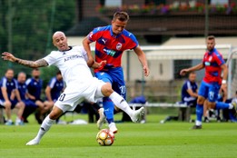 Vydřená remíza. Fotbalisté v závěru srovnali zápas s Karabachem