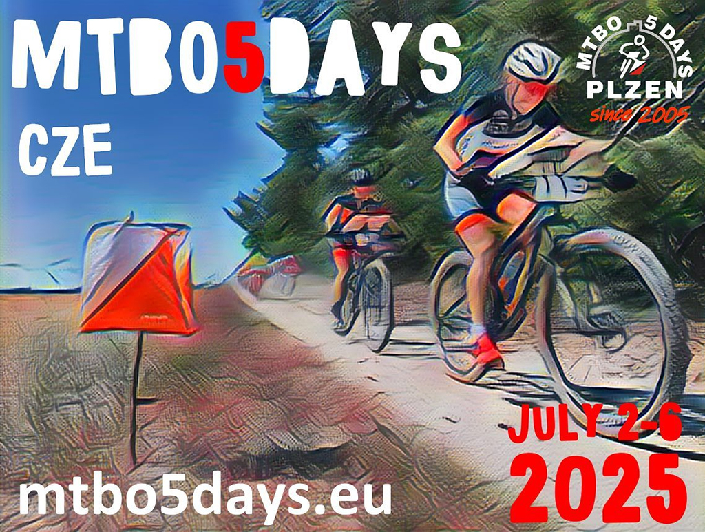 leták - MTBO5days 2025