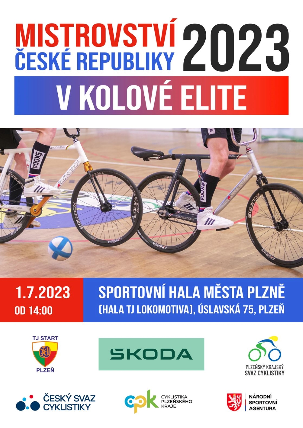 obrázek - plakát Mistrovství České republiky v kolové ELITE 2023