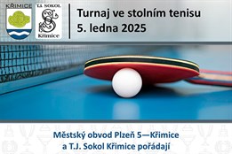 Turnaj stolní tenis Křimice