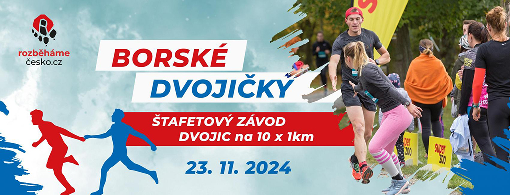 leták - Borské dvojičky 2024 - Rozběháme Česko