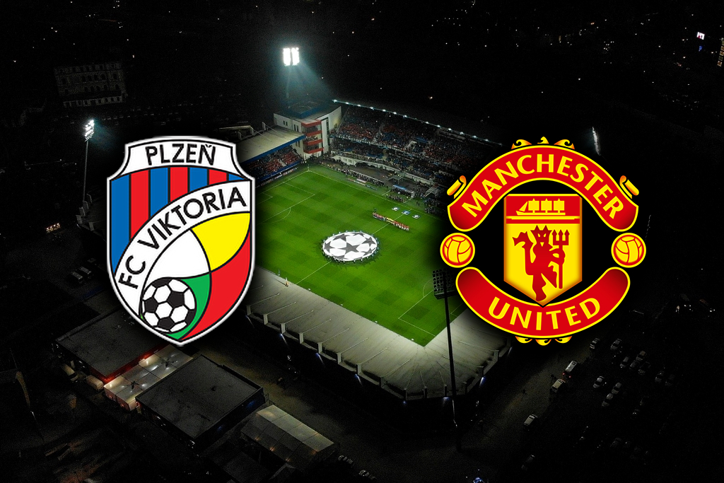 obr. FC Viktoria Plzeň vs Manchester United FC