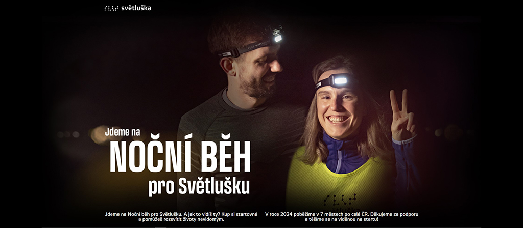 ilustrační obrázek Noční běh pro Světlušku 2024