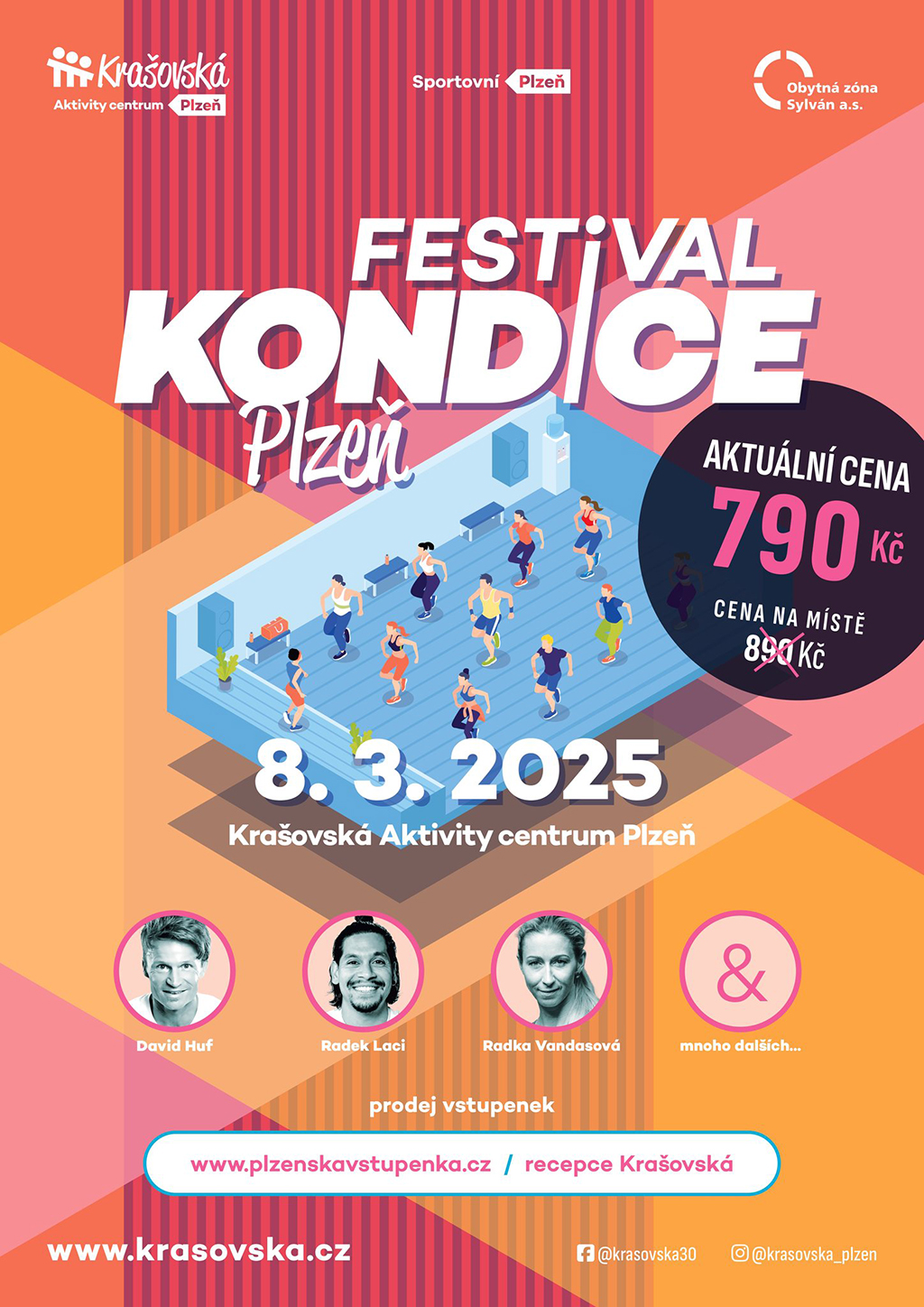 plakát Festival kondice Plzeň 2025