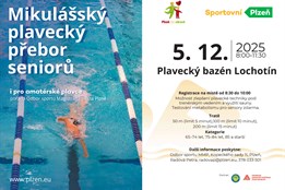 Mikulášský plavecký přebor seniorů
