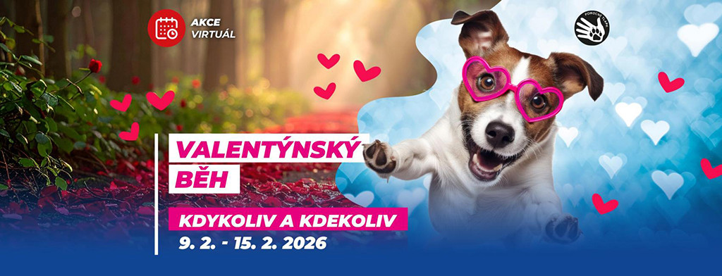 plakát Valentýnský běh 2026