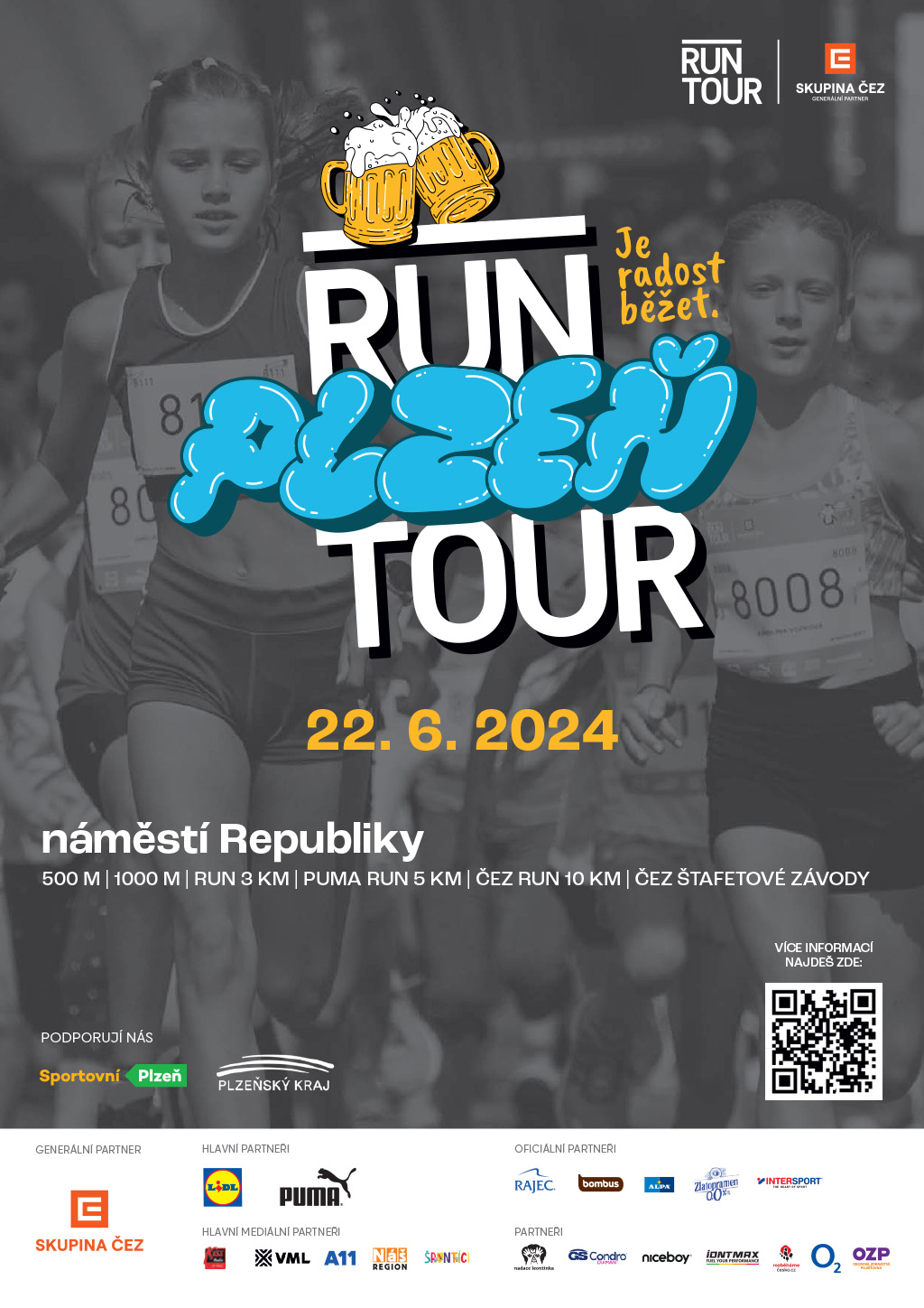 plakát - RunTour Plzeň 2024