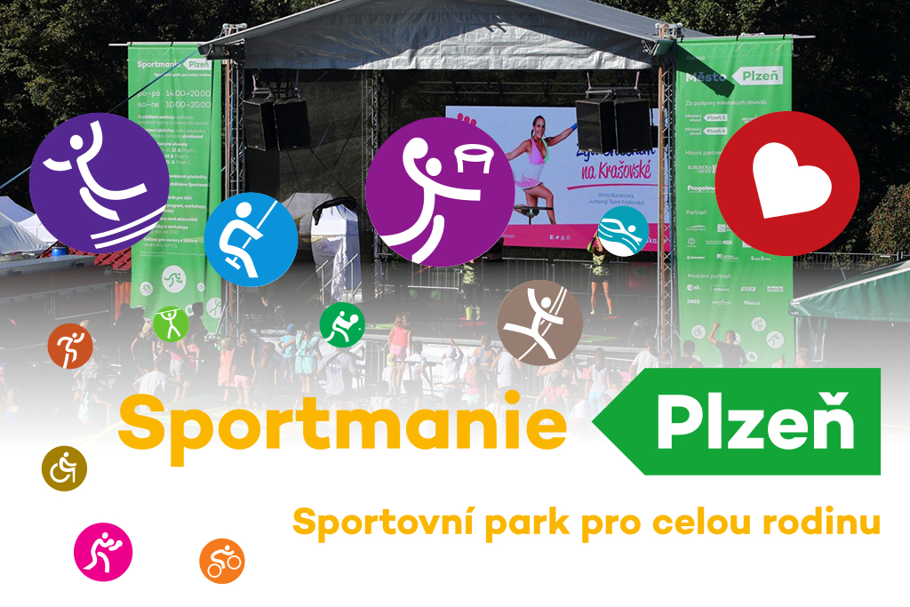 Logo Sportmanie Plzeň 2021
