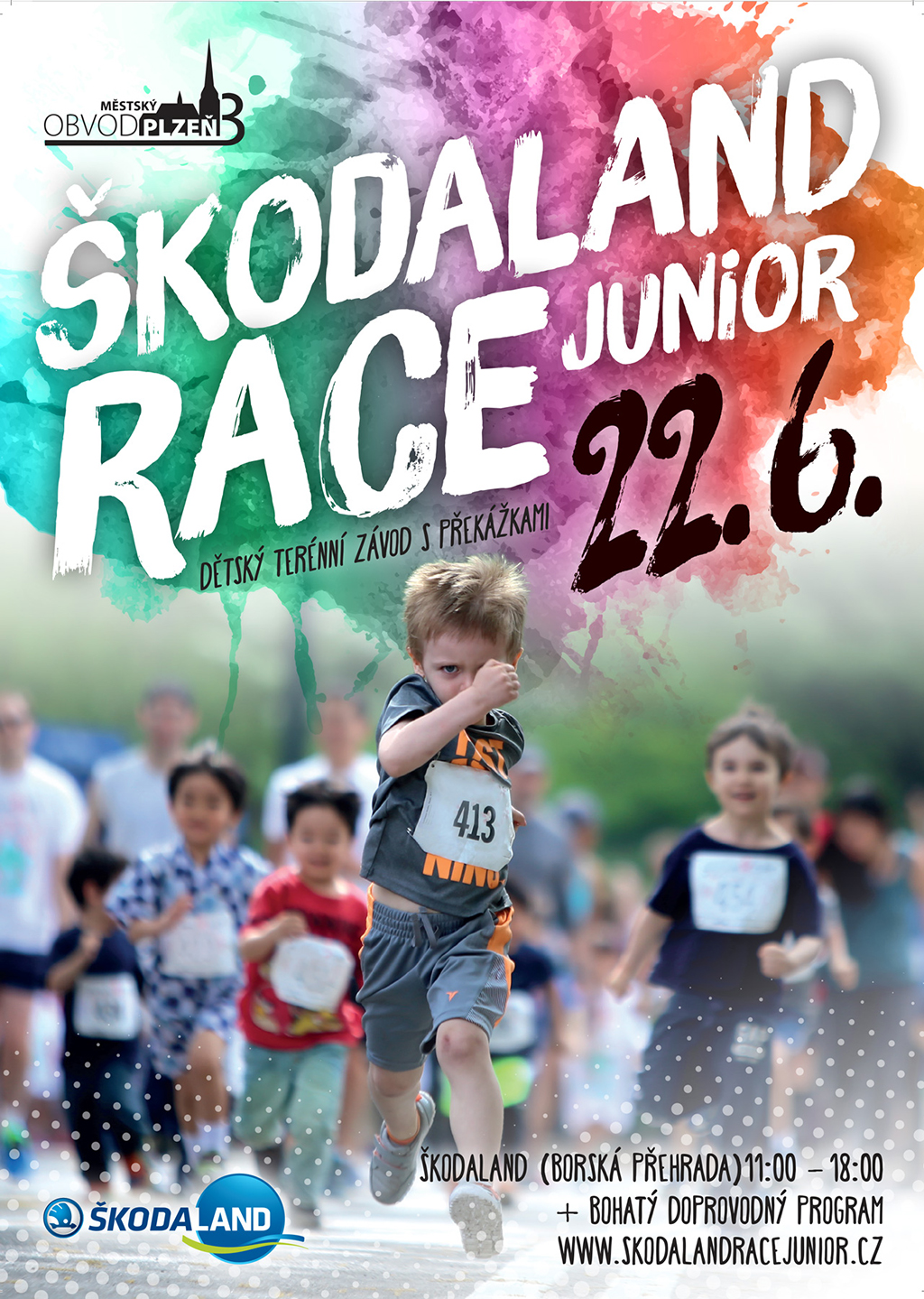 leták - ŠKODALAND RACE JUNIOR 2025