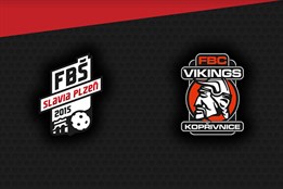 FBŠ SLAVIA Fat Pipe Plzeň - FBC Vikings Kopřivnice