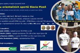 Klub orientačních sportů Slavia Plzeň - prezentace úspěchů 2019