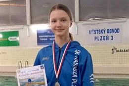 Kristýna Vlčková vybojovala stříbrnou medaili z Košařova memoriálu