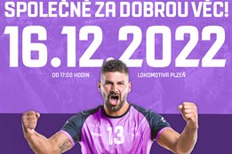 Talent Plzeň pořádá ve spolupráci s organizací Loono a značkou Kempa benefiční utkání
